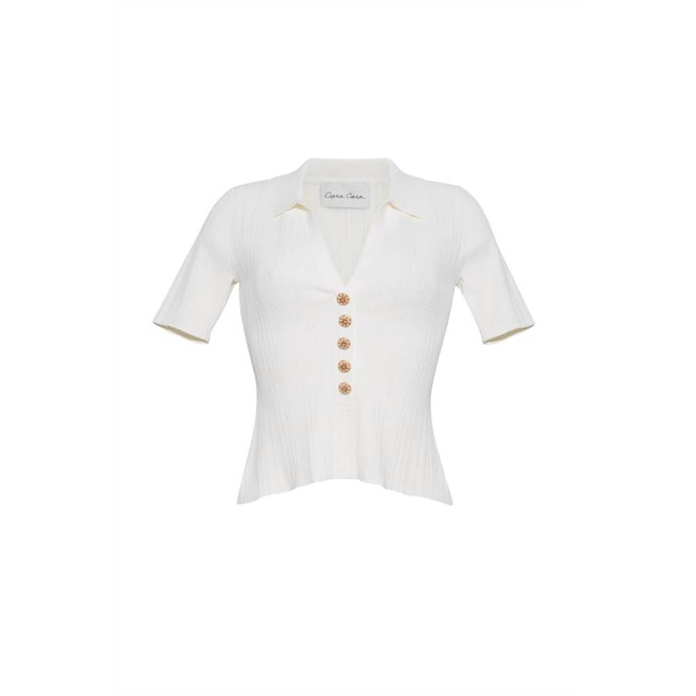 NEW CARA CARA ivanna top in ivory - Picture 2 of 2